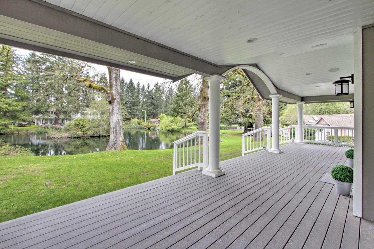 Contemporary Tacoma Cottage With Deck And Pond! Екстер'єр фото